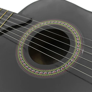 23-инчов малка мини китара Липа 6 струни акустична китара с плектър на струните аксесоар за начинаещи деца детски подарък