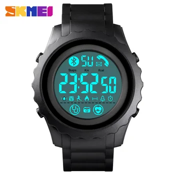 SKMEI мъжки умни цифров часовник Creative Fashion Watch 30M Waterproof Bluetooth Watch montre homme 1626