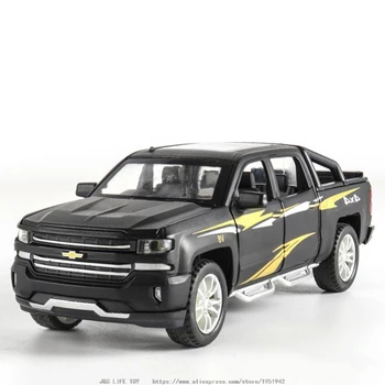 1:32 HX CHEVROLET Pickup Truck Toy Car Metal Toy Diecasts & Toy Vehicles Car Model High Simulation Car Toys For Children