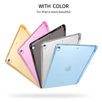 за iPad Pro 2020 Case 11 12.9 inch Clear Case ультратонкая капак за iPad Pro 12.9 Case 2020 11 инчовата кутията с притежател на молив