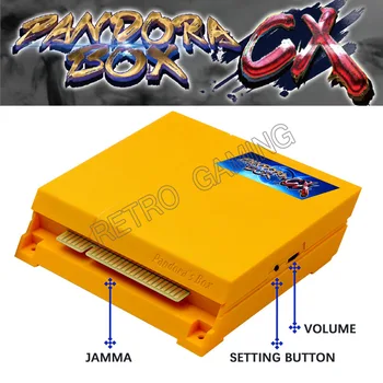 High score record Pandora box CX 2800 in 1 mainboard support multine output ports gamepad types to connect USB to play games