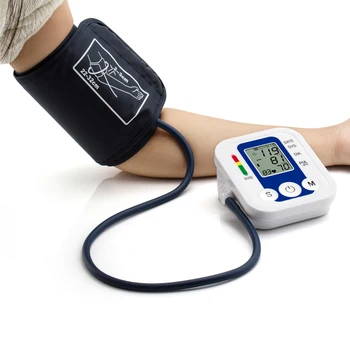 Електрически Следи Кръвното Налягане Горната Част На Ръката Си Автоматично Измерване На Кръвното Налягане Smart Voice Broadcast Медицинско Оборудване За Здравна