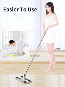 JOYBOS Spinning Плосък Моп Floor Cleaning For Broom въртящи стъргало Floor Лесно Mops Микрофибър Broom Household Cleaning JBS22