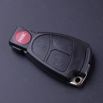 Auto 4 Buttons Remote Key Case Fob Shell подходящи за Mercedes Benz C CL SL, SLK E S Class