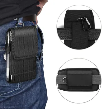 Телефон чанта, колан и чанта Case for Realme 6 Case for Realme 6 Pro / Realme 5 Case with Pen Holder универсална поясная чанта Anti-drop