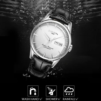 Reloj Hombre 2020 CARNIVAL Brand Business Watch мъжки Луксозни водоустойчив модерни автоматични механични ръчни часовници Relogio Masculino