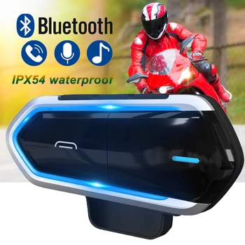 Bluetooth слушалка IPX54 водоустойчив безжичен дълъг режим на готовност каска, слушалка лекота на работа с мотоциклет энергосберегающая музика