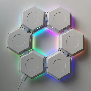 Quantum лампа второ поколение led единица сензорно осветление шестоъгълен led панел Light magnetic Helios Touch Лампара