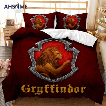 AHSNME HPter and the Deathly Смъртта Bedding Set High-definition Print Quilt Cover for BG AU EU King Double Size Market