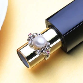 FENASY 925 сребро бижута обици с естествени перли карамфил потребителски Бохемски Рубин висулка колие за жени комплект пръстен