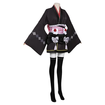 Крайният cosplay фантазия VII римейк на Тифа Локхарт cosplay костюм на Жената Кимоно облечи Хелоуин костюми карнавални костюми