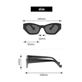 Zilead реколта нередовни слънчеви очила Моден оттенък UV заключване защита на очите за мъже, жени, унисекс черен син кафяв бял очила