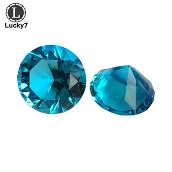 100 мм K9 акрил кристал изкуствен диамант бижута гол диамант гол скъпоценен камък от прозрачно стъкло, Кристал скъпоценен камък