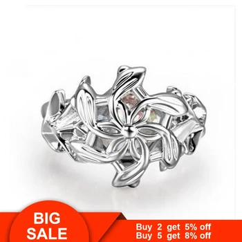 Vecalon Vintage The Galadriel Nenya пръстен Soild 925 сребро 3ct Cz партия годежен пръстен пръстени за жени Dropshipping