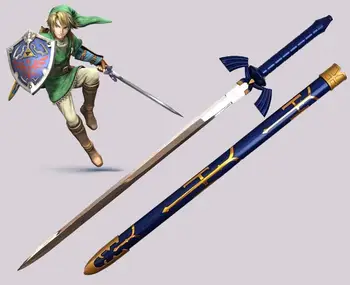 Легендата на ZELDA Master Sword Sword Линк Nintendo game дъх на Диви BotW cosplay cosplayer