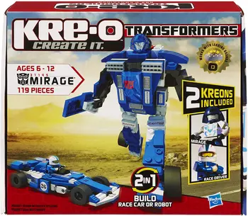 Hasbro KRE-O Трансформърс Mirage Construction Set (31145) детски строителни блокчета играчка, подарък за Рожден Ден