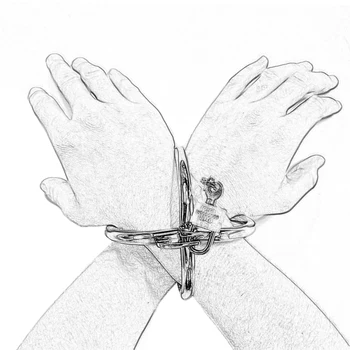 Еротичен метален секс наручник с ключовете глезен маншет за обезопасяване на БДСМ робството рабыня полицията ролята на cosplay секс играчки за възрастни двойки игри