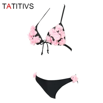 TATITIVS 2021 нов цветен бикини жени лято Секси Push Up бразилски бански на плажа бански бански костюм