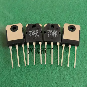 10pair TOSHIBA 2SA1941 2sc5198 to-3P транзистор A1941 C5198 o аудио усилвател на мощност A1941-O C5198-O