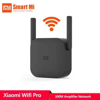 Нов Xiaomi Mi Mijia WiFi Repeater Pro 300M Mi усилвател на мрежата удължител рутер Power Продължавам Roteador 2 антена за домашна Wi-Fi