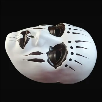 Смола Маска Slipknot Джоуи cosplay Маска страшно маска бял Slipknot маска за възрастни необичайни костюми Маскарад на Хелоуин подпори CPW09
