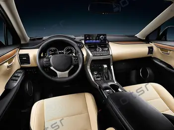 Автомобилно радио стерео прием за Lexus NX AZ10 NX200t NX300 NX300h~2019 gps навигация авто мултимедиен плеър, Head uinit map