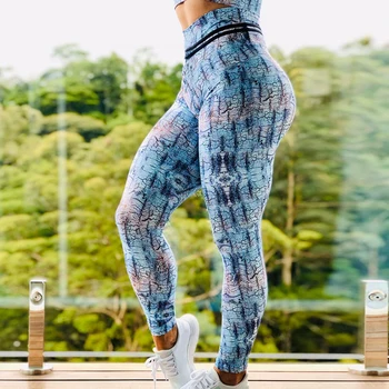 2020 Push Up йога панталони жени висока талия спортни гамаши фитнес тричетвърти панталони за джогинг, фитнес зала, спортни панталони плюс размери S-XXXL