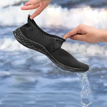 Годишна Водна Обувки, Мъжки Маратонки Плувни Обувки Мъжки Дишащи Аква Обувки Плажни Спортни Маратонки Лека Спортни Обувки