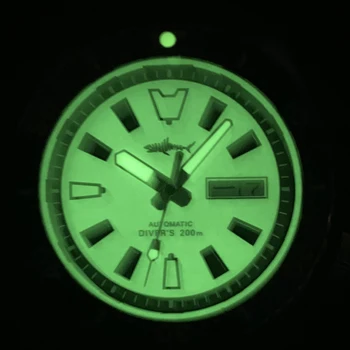 HEIMDALLR SKX007 мъжки водолаз часовници реколта Сапфир светещи 200 м Водоустойчив Япония NH36A механизъм механични часовници