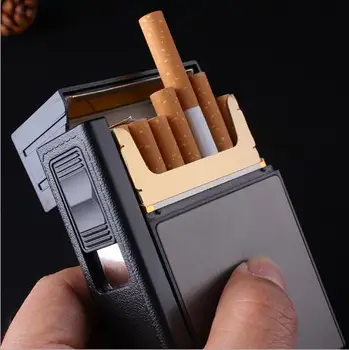 Вольфрамовый детектор тютюнев дим USB зареждане и демонтаж на запалки по 20 парчета на цялата твърда опаковка цигарената кутия