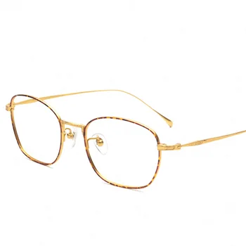 QIANJING чист титан пълен кадър-леки очила очила по рецепта на Декоративни рамки популярни за мъже, жени 3610