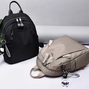 MeIHuiDa 2018 Нов Стил на Мода жените изкуствена кожа унисекс BackpackTravel училищна чанта и раница твърди раница с цип