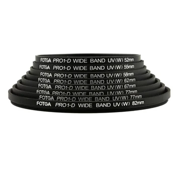 FOTGA PRO1-D Супер Тънък защитен UV филтър 43/46/52/55/58/62/67/72/77/82/86 мм
