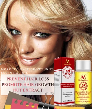 Същността на растеж на косата, Загуба на коса течни естествени чисти орехови етерично масло 20 мл допринасят за растежа на косата серум здравни Грижи красотата на есенции