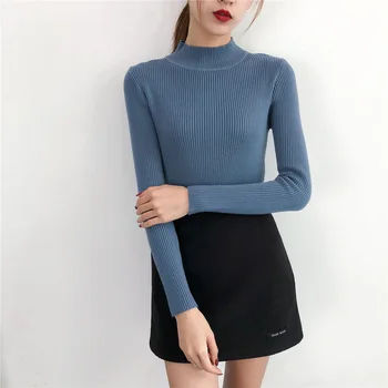 2020 пуловер, рокля ropa de invierno mujer ретро пуловер зимен пуловер жени
