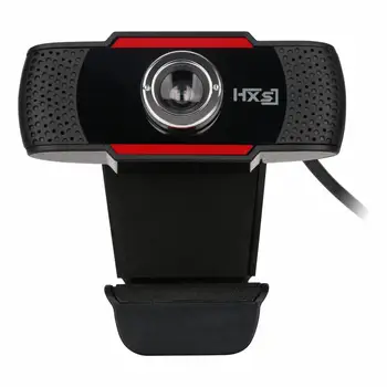 HXSJ S20 Webcam HD 480P PC Web Camera With Absorbtion MIC Microphone For Skype For Android TV Rotatable Display, USB Web Cam