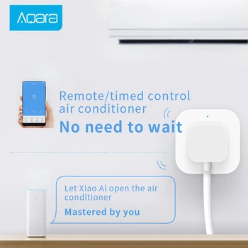 Aqara smart Air Conditioning Controller KIT Zigbee Портал Version работа с Xiaomi mi APP Home link сензор за температура и влажност на въздуха