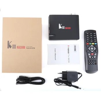 MECOOL KIII PRO Amlogic S912 Android TV Box 3 GB 16GB DVB-S2 на DVB-T2, DVB-C декодер + KI PRO KII PRO TV BOX Amlogic S905D 2G 16G