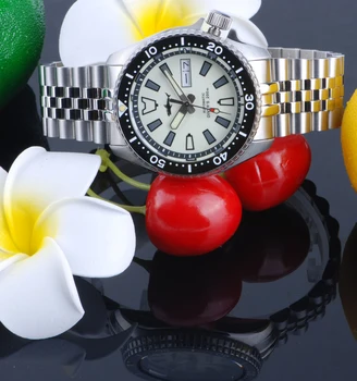 Heimdallr мъжки автоматичен часовник за гмуркане сапфирен кристал светлинен 200 м Водоустойчив Япония NH36A механичен механизъм за часовници