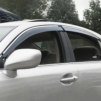 За LEXUS IS200 / IS300 2005-2012 прозореца на колата слънце, дъжд сянка очила щит подслон протектор капачка тапицерия рамка стикер аксесоари