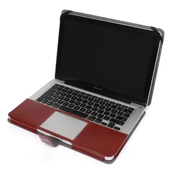 ПУ кожен калъф за лаптоп за Apple Macbook Air 11 12 13 15-инчов лаптоп корица чанта за Mac book Pro Retina 13.3 лаптоп, флип-надолу на кутията