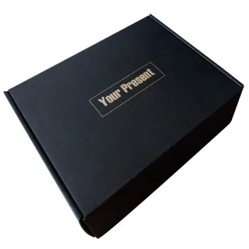 10 бр. / лот от крафт-хартия опаковъчна кутия черен картон подаръчни кутии кафява хартия, сапун, кутия 20071901