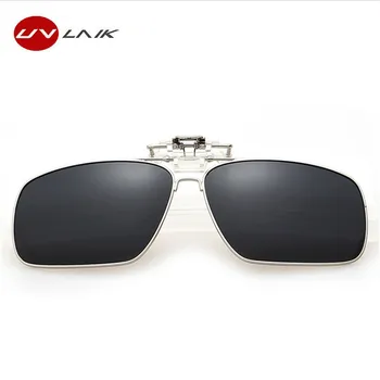 UVLAIK поляризирани очила клип на недалновидни очила на Жените и мъжете клип на слънчеви очила за шофиране, очила за нощно виждане