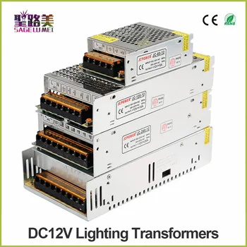 AC110V 220V to 12V 5V 24V 36V 48V 1A 3А 5А 6A 10A 15A 20A 30A 40A 50A 60A дисплей led трансформатор зарядно устройство DC LED източник на захранване