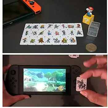 24шт пълен набор от NFC мини слот за карти Легендата за Зельде Дъх див вълк Линк за карта Amiibo Ntag215 Tag NS Switch WiiU