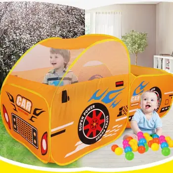 Модел на автомобила Play Game House детска палатка сладък големи слот палатки за деца, подарък