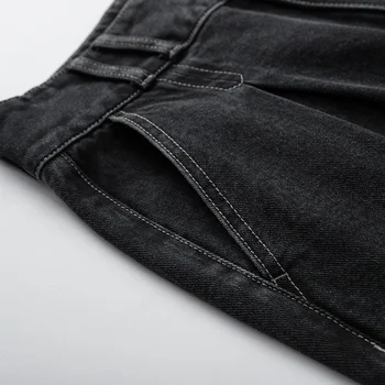 SEMIR малки зауженные панталони овчарка панталони корейски свободни нови редисовые дънки черни тънки ретро панталони студентски управление