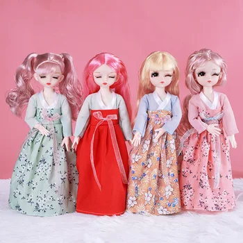 Нов 30 см Blyths кукла дрехи мода дантела рокля на принцеса кукли набор от BJD кукла, аксесоари за направи си САМ играчка Baby Girl дрехи мода подарък