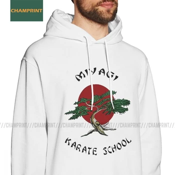 Miyagi Karate School качулки мъжка мода айкидо, карате, кунг-фу, пуловери пречистен памук гореща разпродажба hoody с качулка