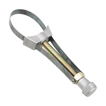 NICEYARD стомана каишка гаечен ключ на автомобила маслен филтър инструмент за премахване регулируема 60 мм to120mm диаметър на Ръчни инструменти